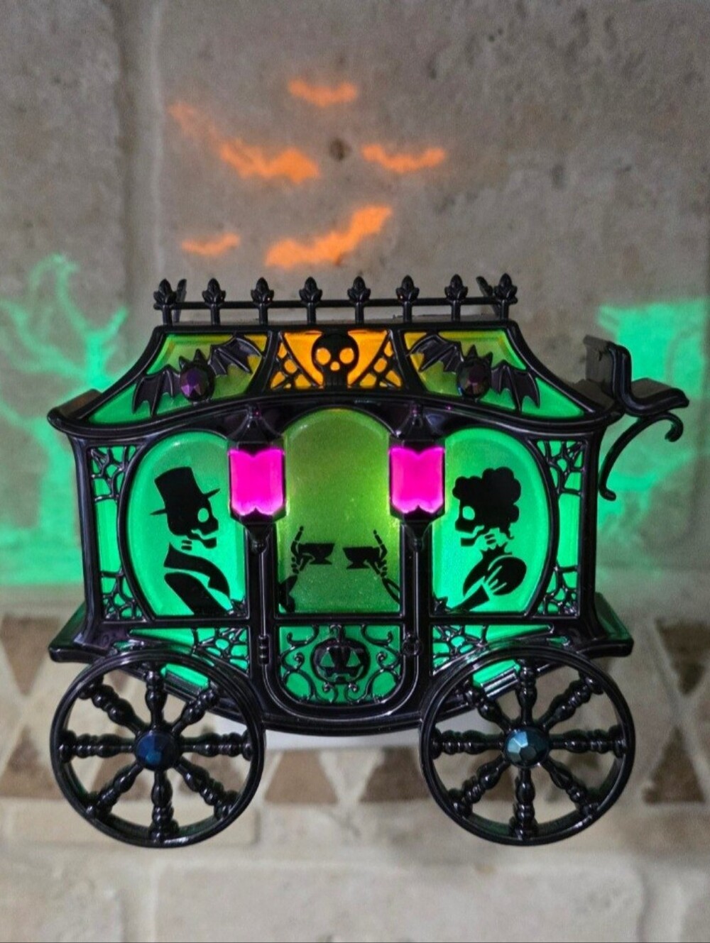 Bath & Body Works Creepy Carriage Wallflower Lighted Projection Whimsigoth Goth